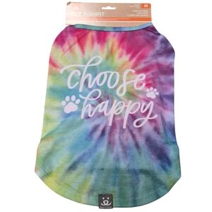 Best Friends Tie-Dye Dog T-Shirt Medium